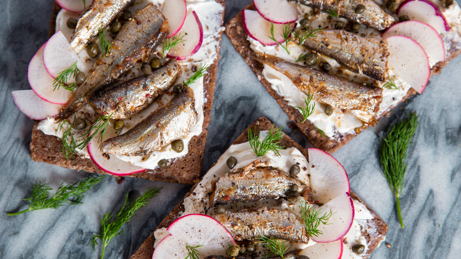 Classic Sardines On Rye