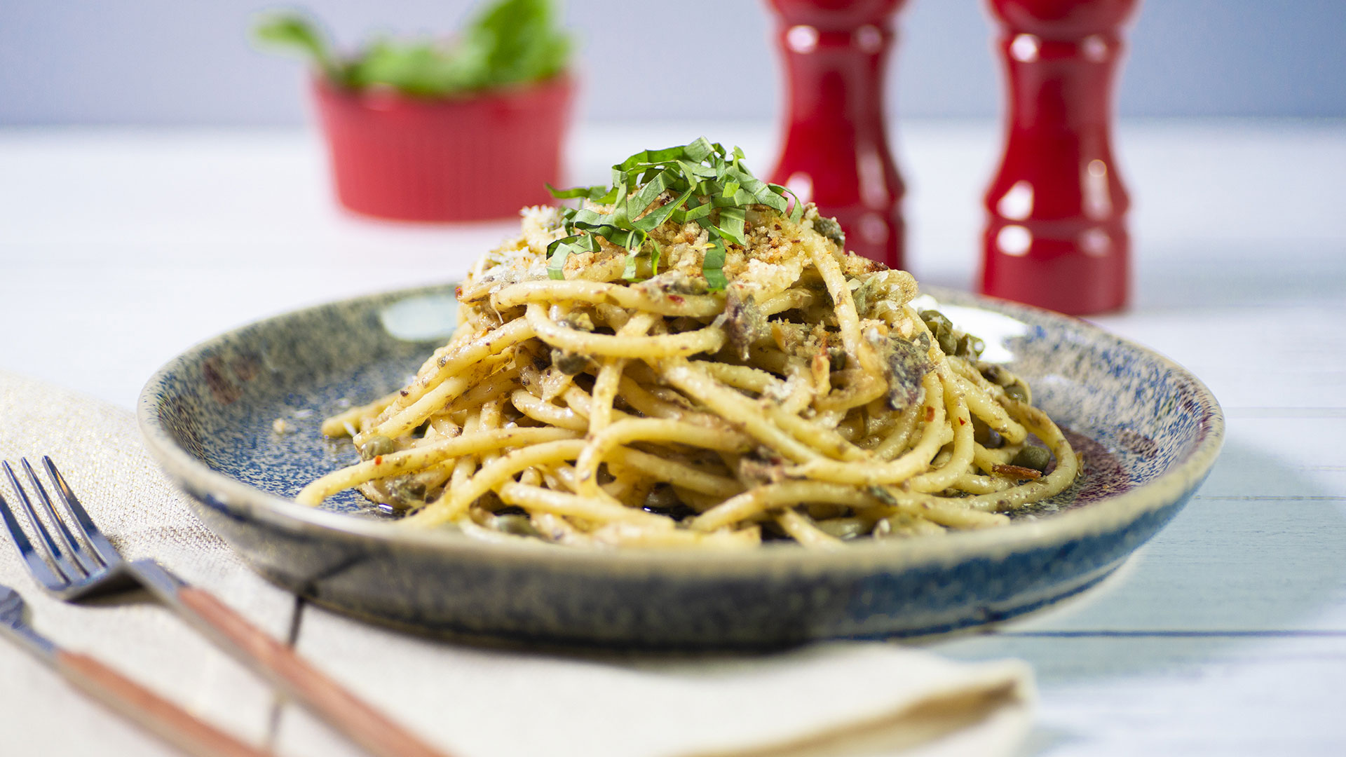 Anchovy Butter Pasta