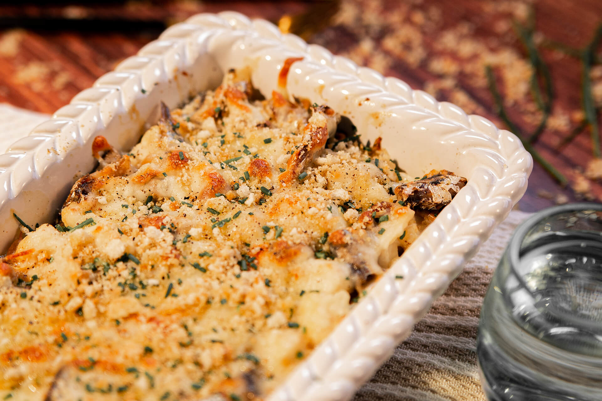 Healthy Seafood Gratin