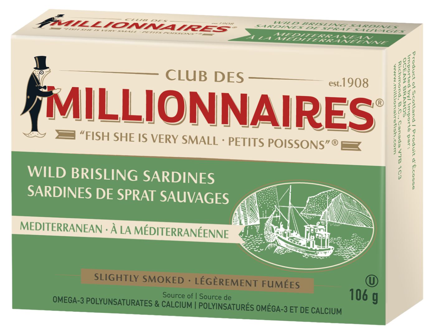 Wild Brisling Sardines - Mediterranean