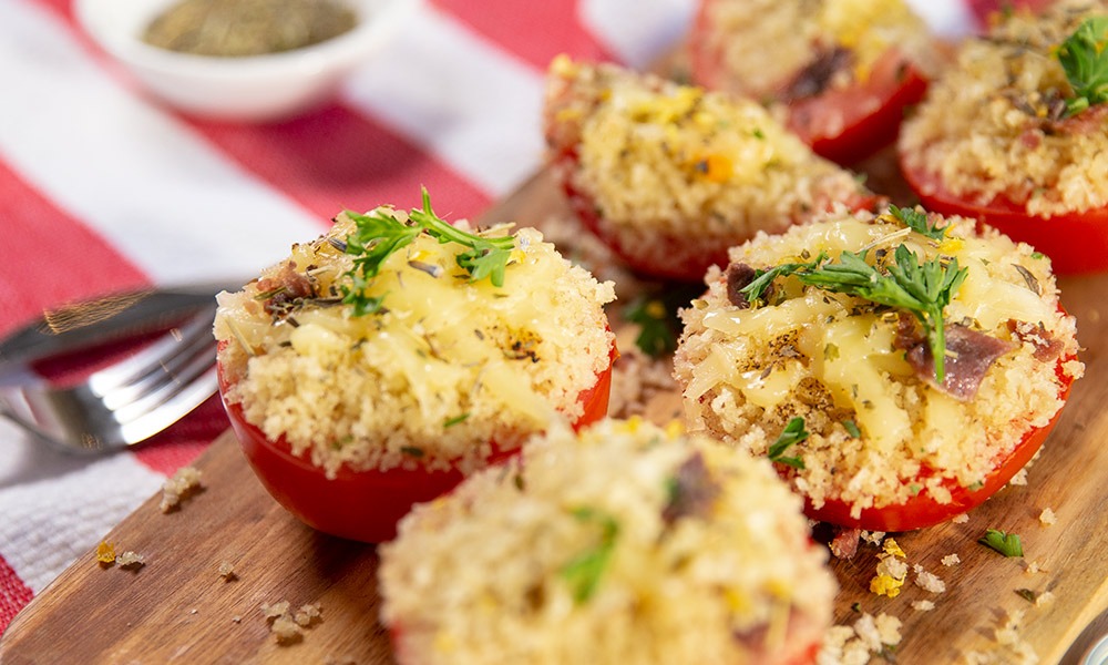 Tomato Provencal with Anchovy