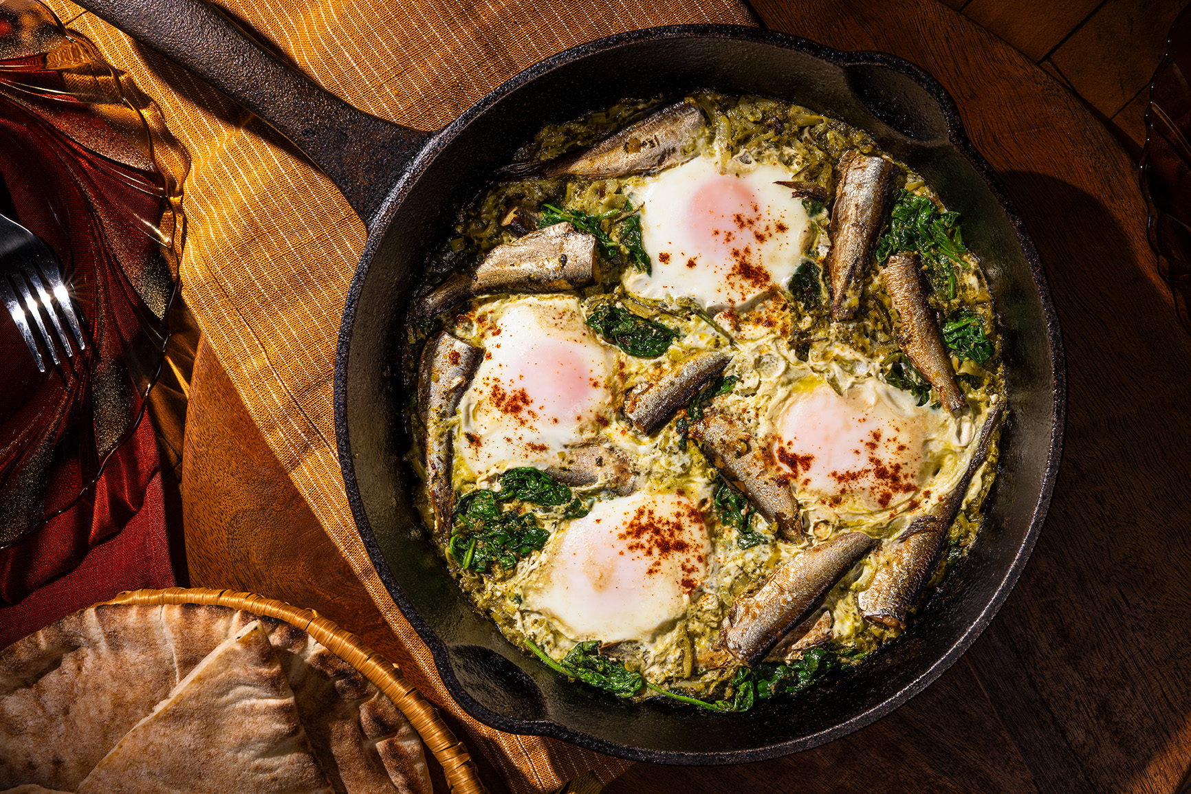 Green Sardine Shakshuka